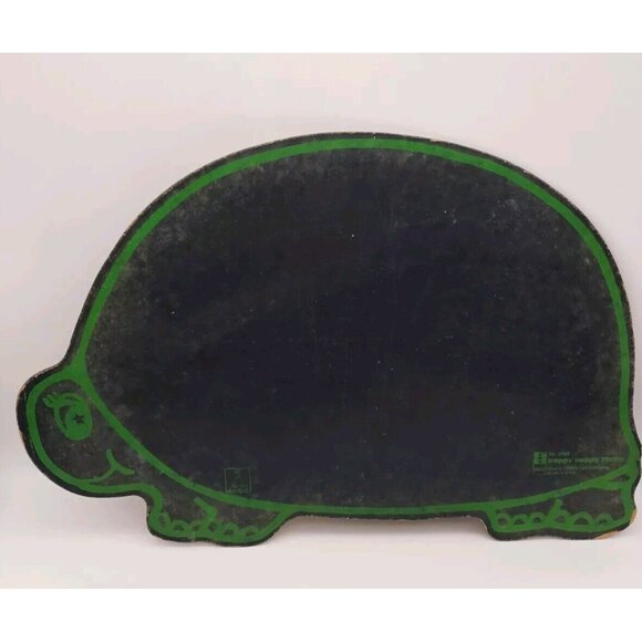 Vintage IDEAL School Supply Happy Hoppy Turtle Chalkboard Teacher Core USA - Picture 1 of 10